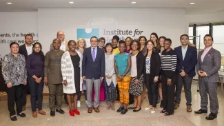 Class picture of fellows from the IHI Fellowship Program